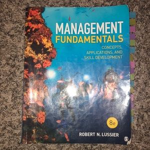 Management Fundamentals College Textbook